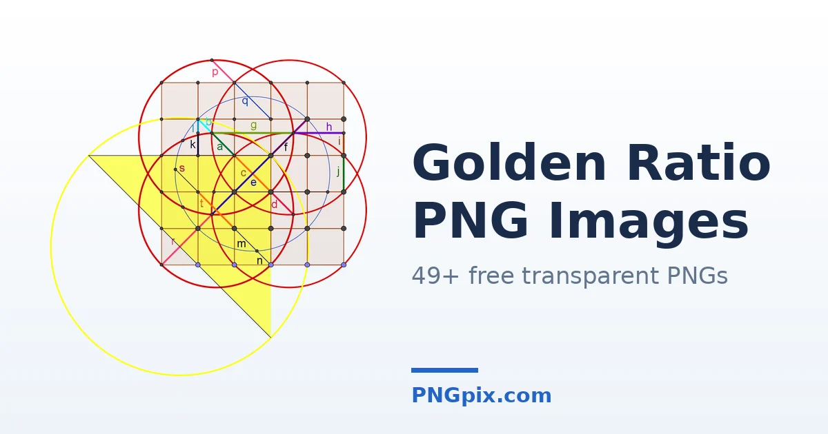 Golden Ratio PNG images