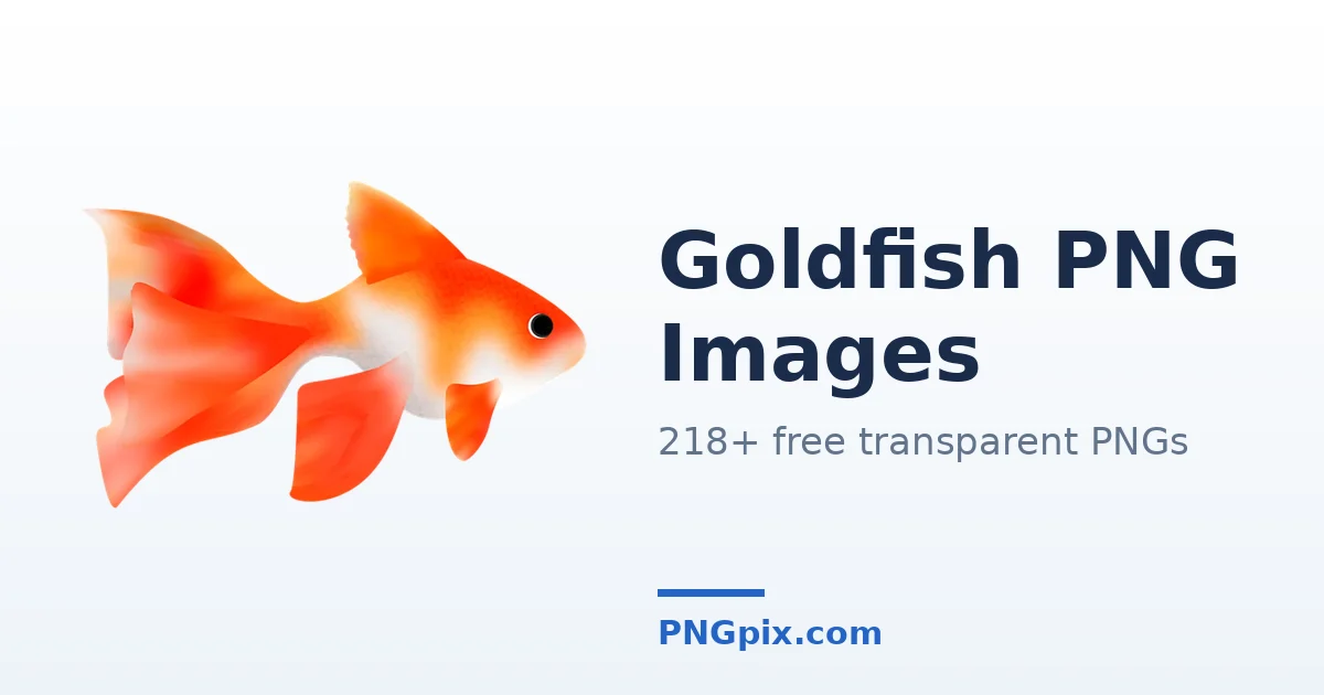 Goldfish PNG images