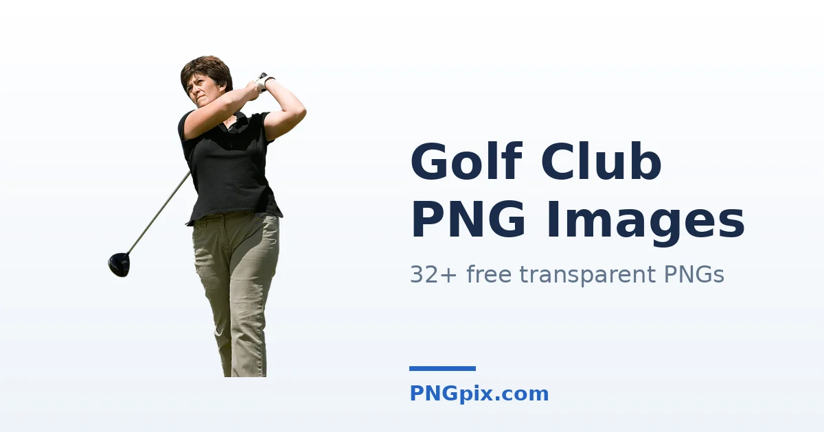 Golf Club PNG images