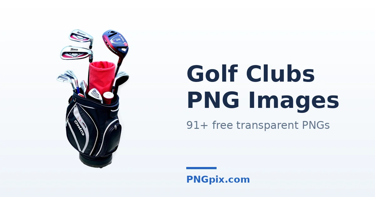 Golf Clubs PNG images