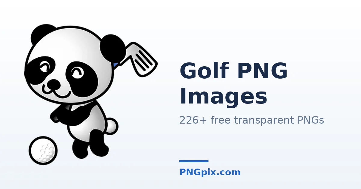 Golf PNG images