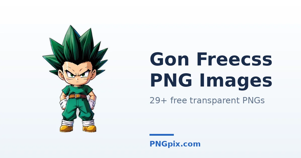 Gon Freecss PNG images