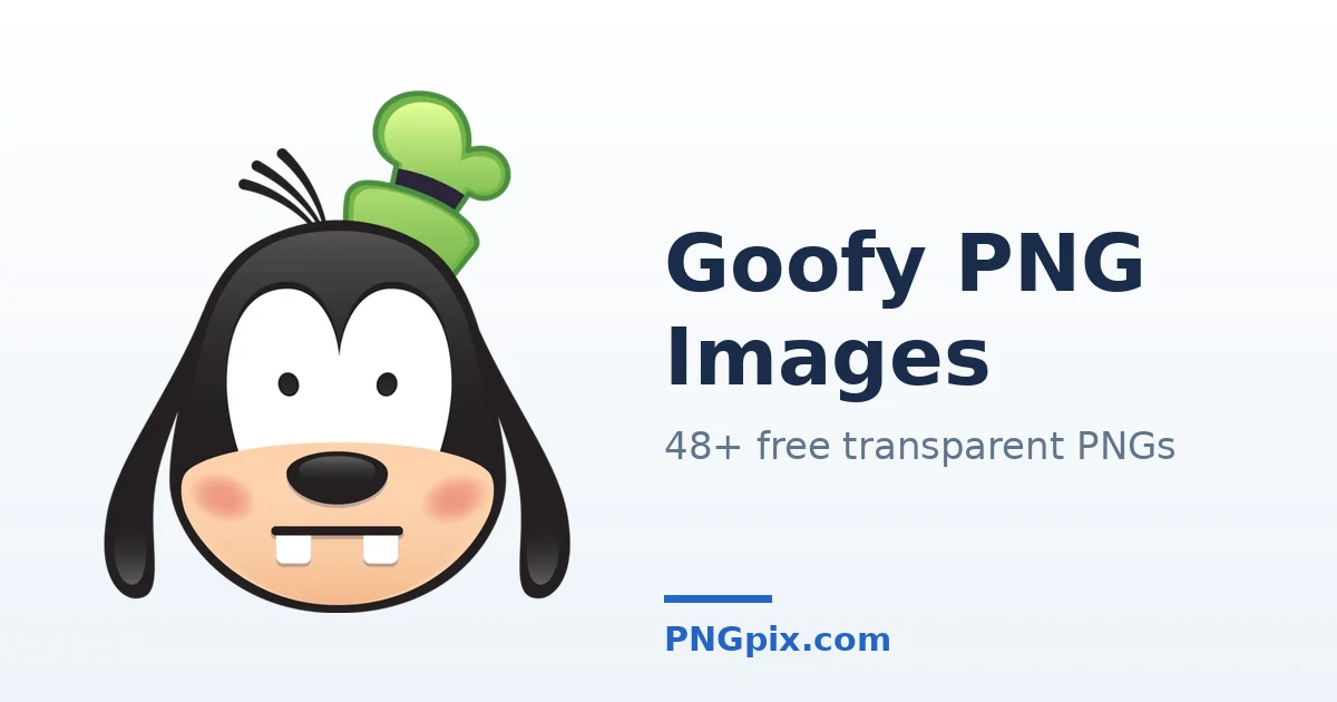 Goofy PNG images
