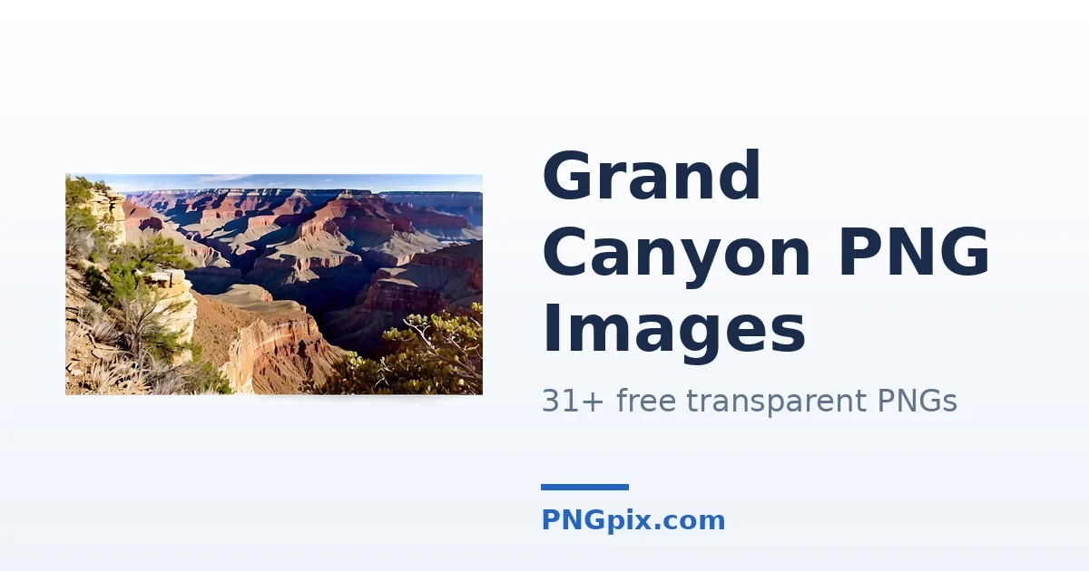Grand Canyon PNG images