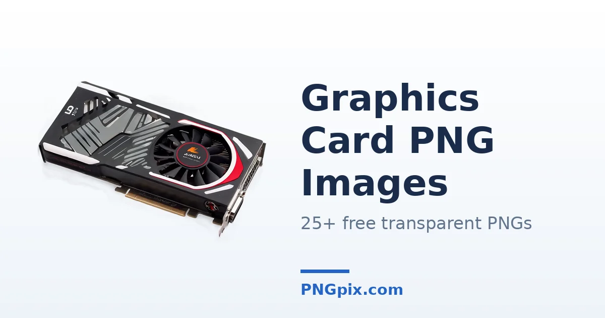 Graphics Card PNG images