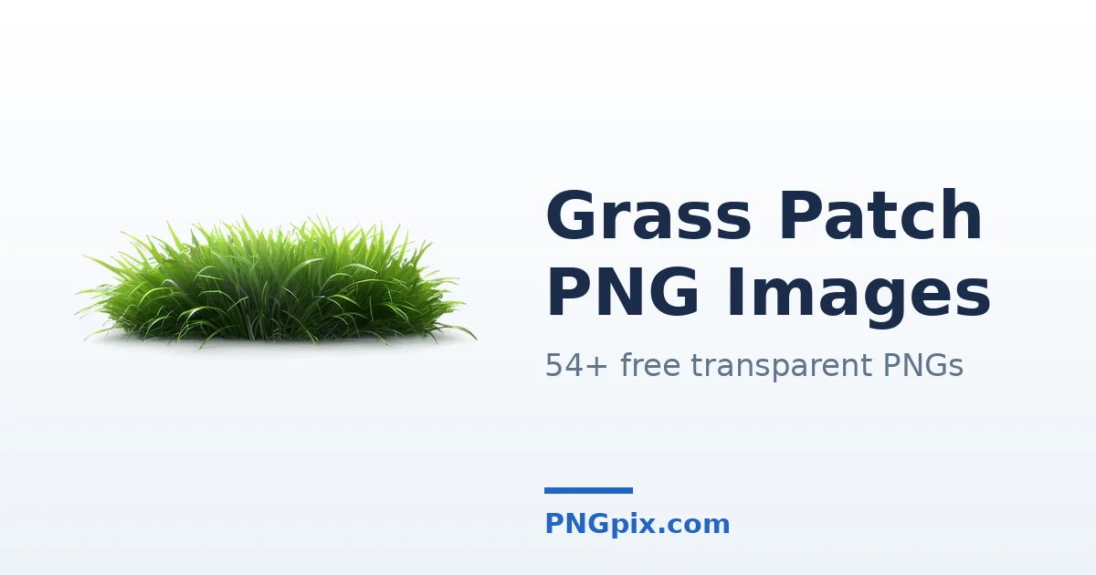 Grass Patch PNG images