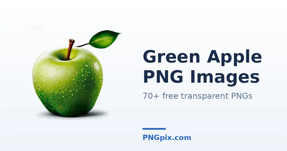 Green Apple PNG images