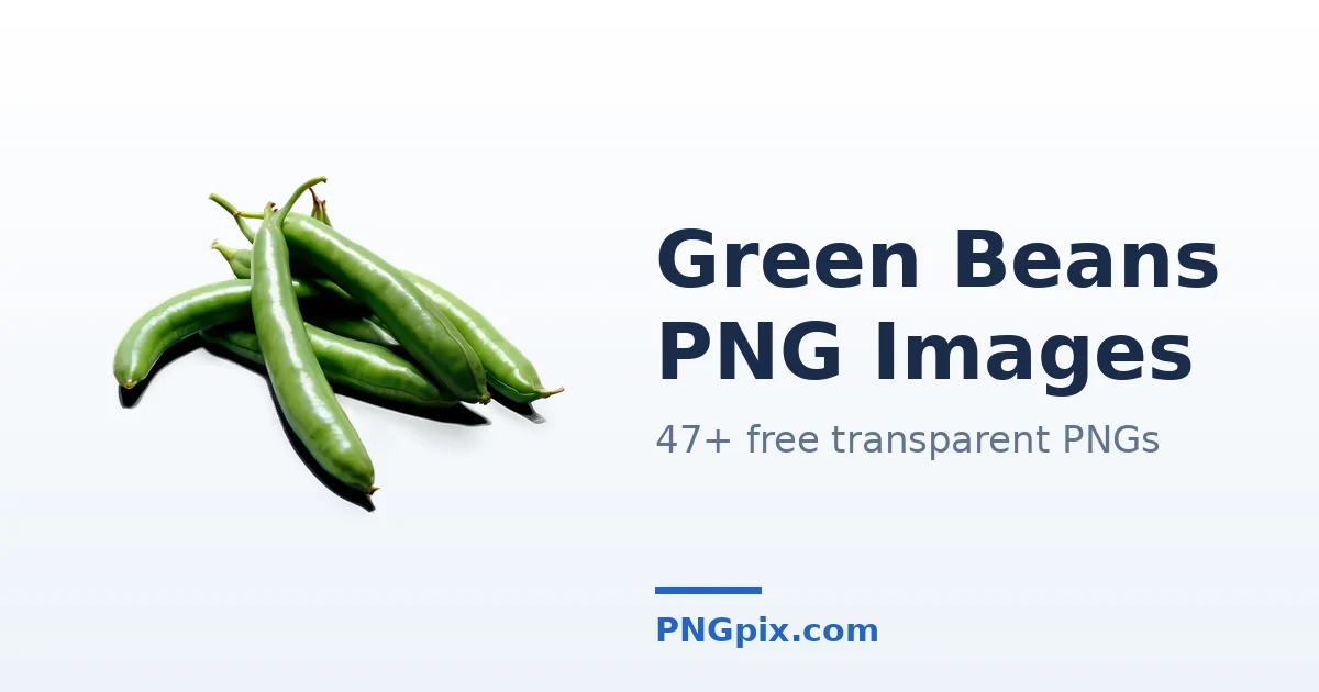 Green Beans PNG images