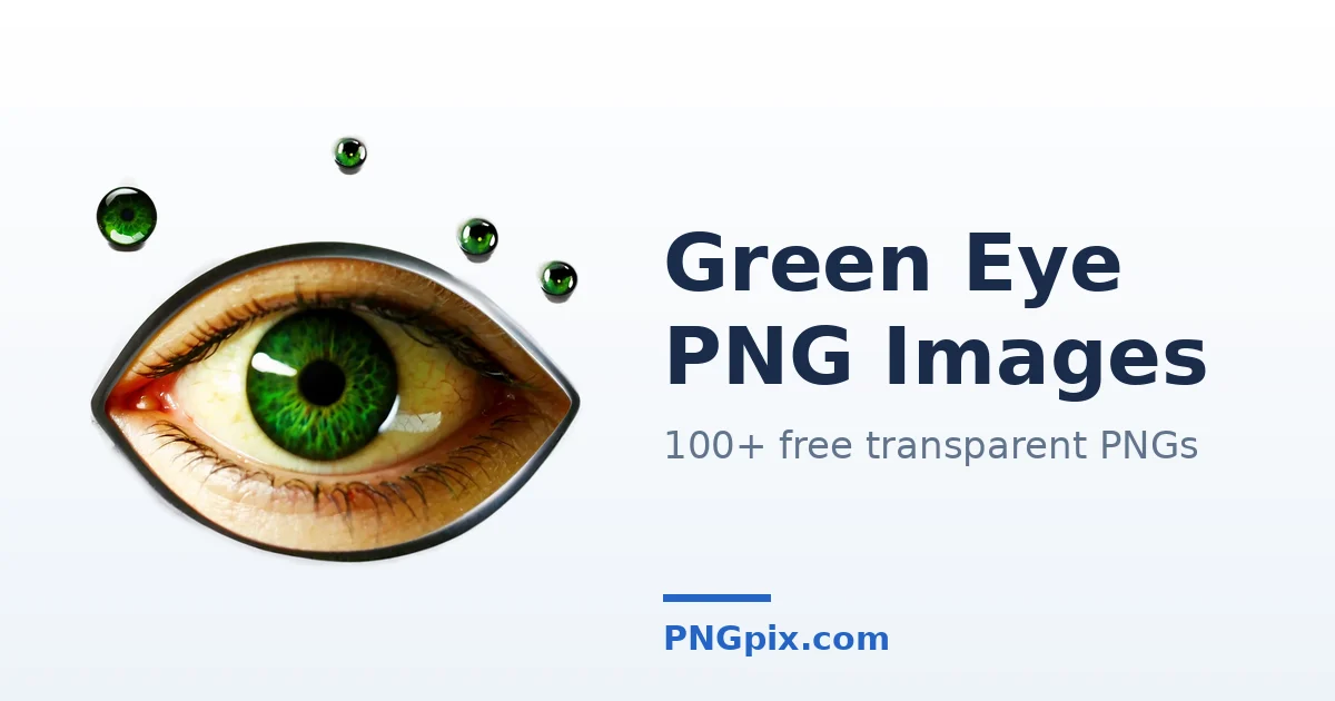 Green Eye PNG images