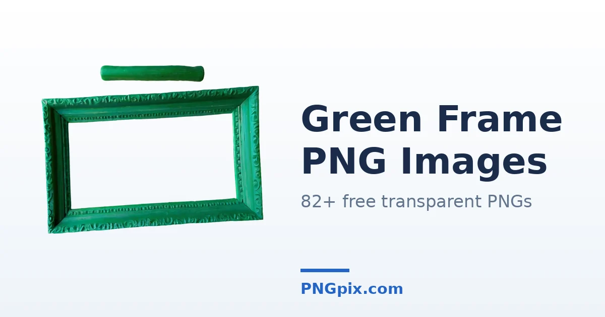 Green Frame PNG images