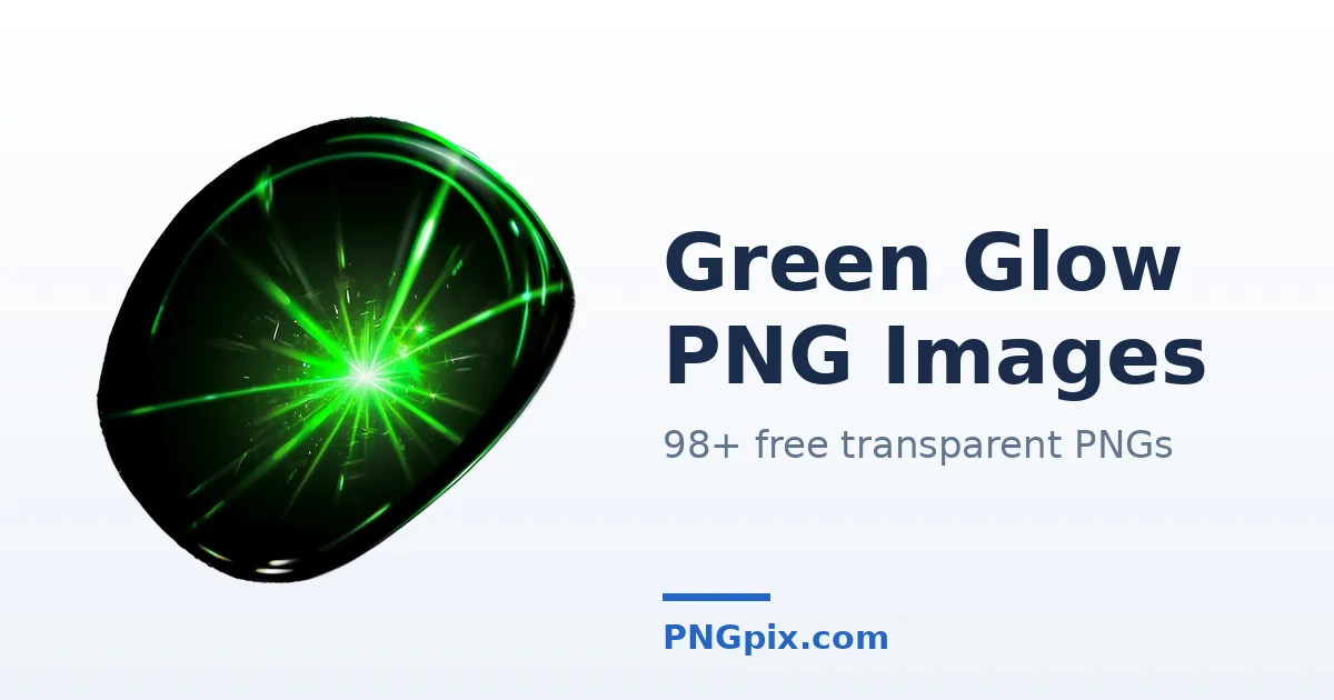 Green Glow PNG images