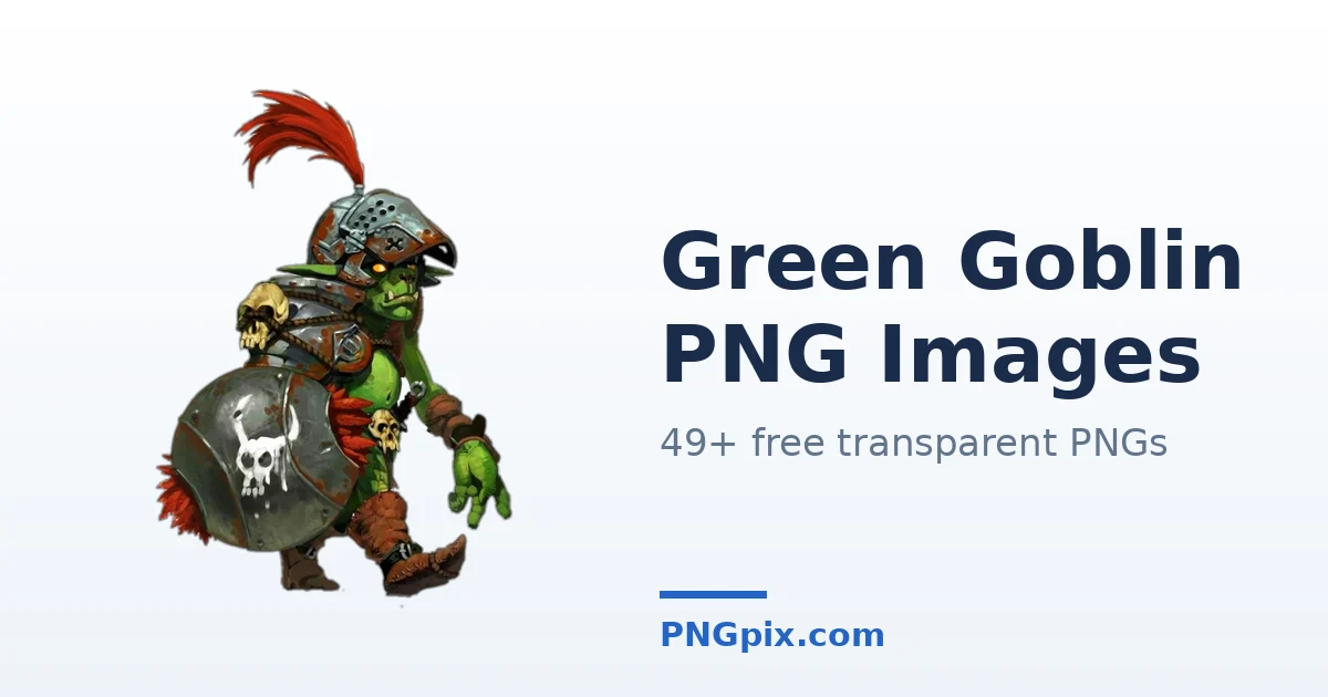 Green Goblin PNG images