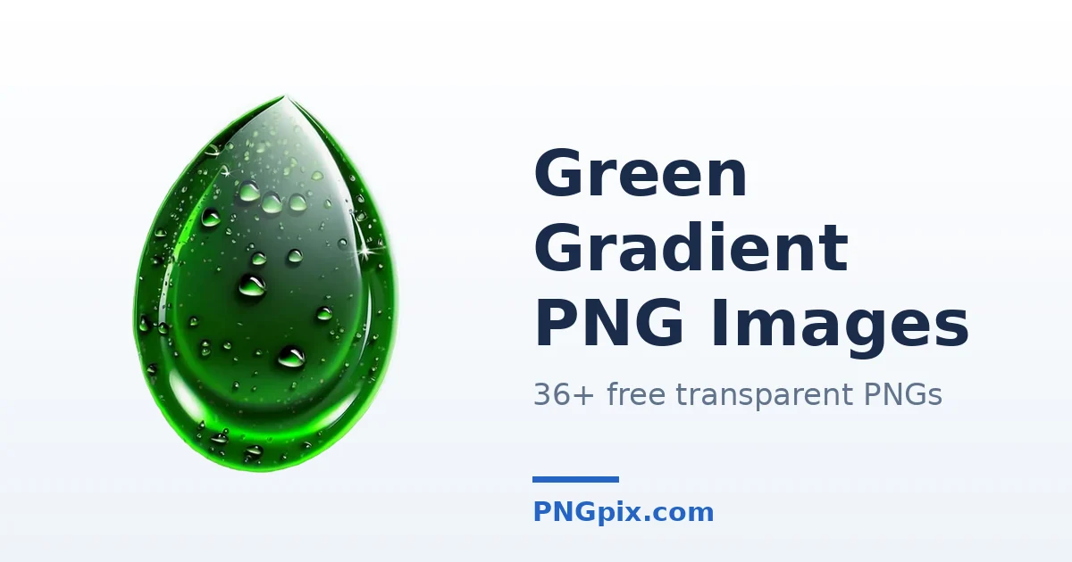 Green Gradient PNG images