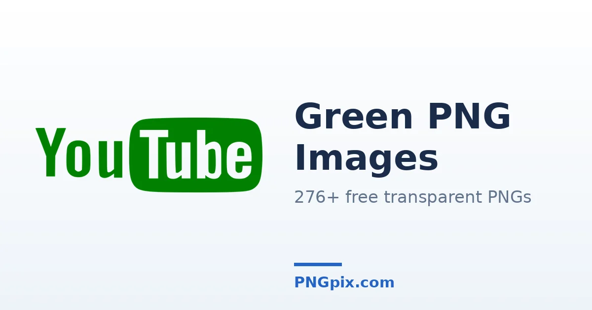 Green PNG images