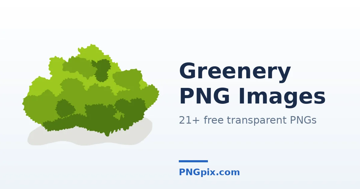 Greenery PNG images
