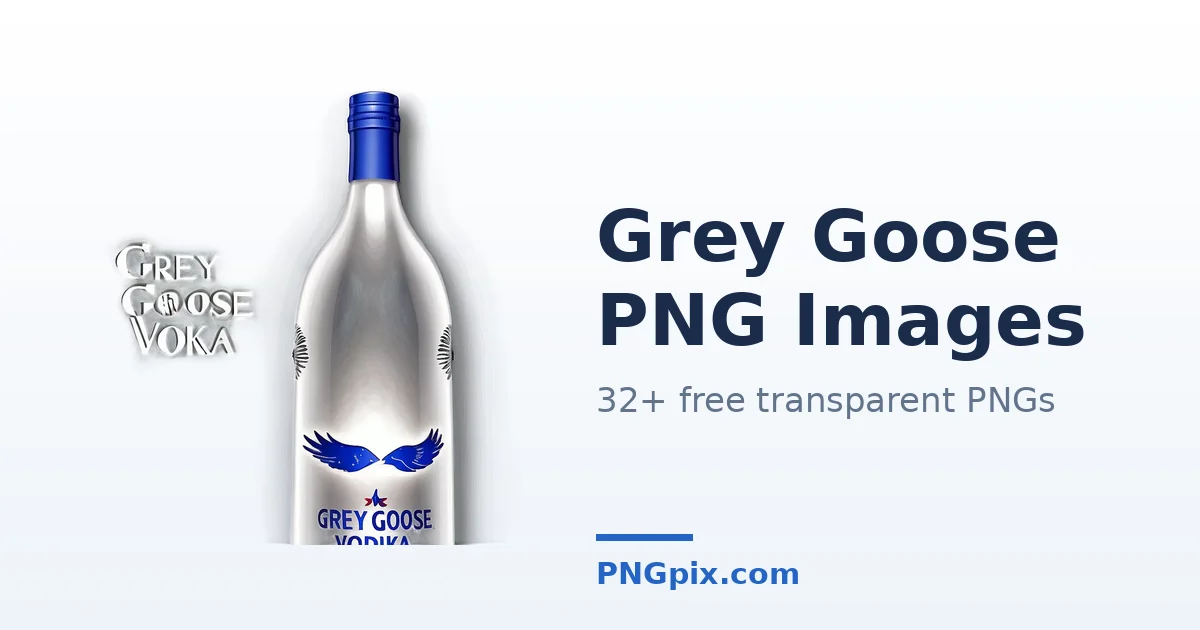Grey Goose PNG images