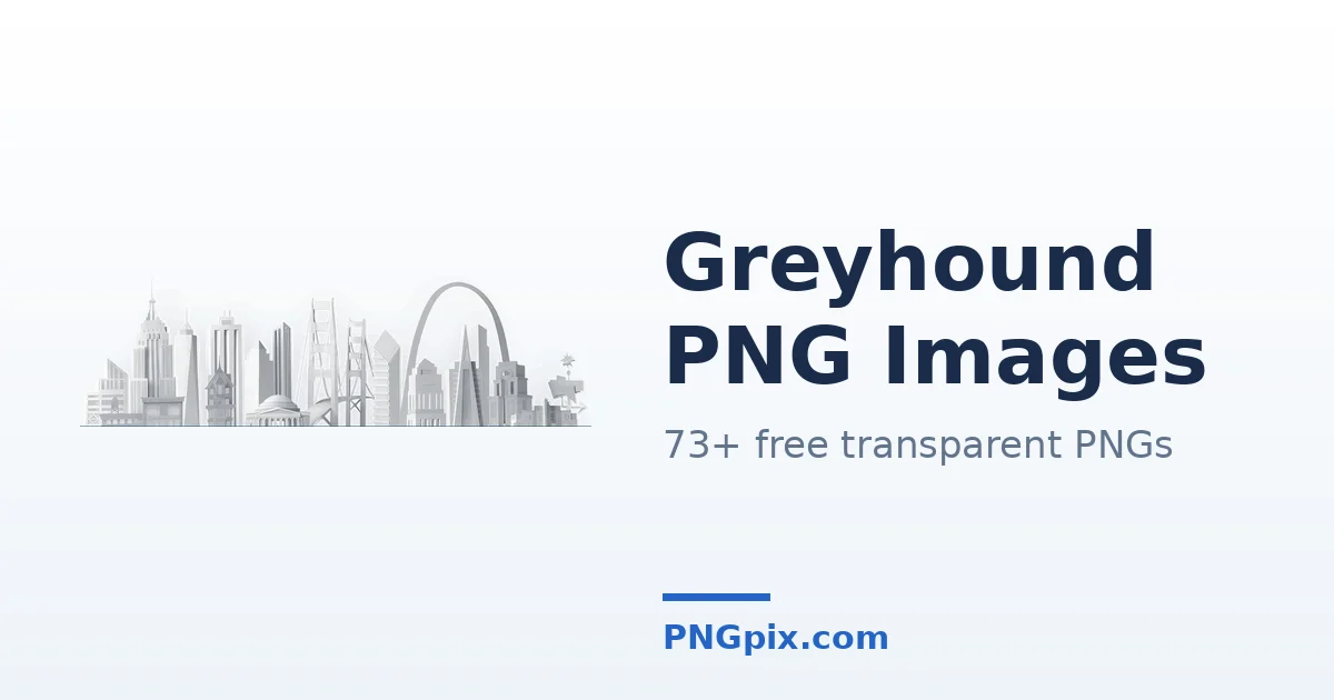 Greyhound PNG images