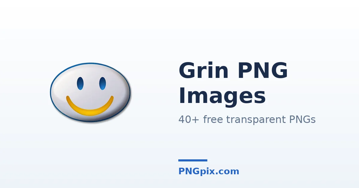 Grin PNG images