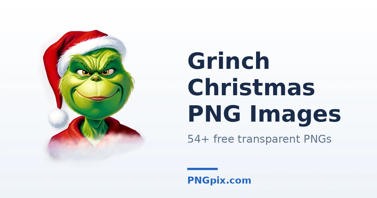 Grinch Christmas PNG images