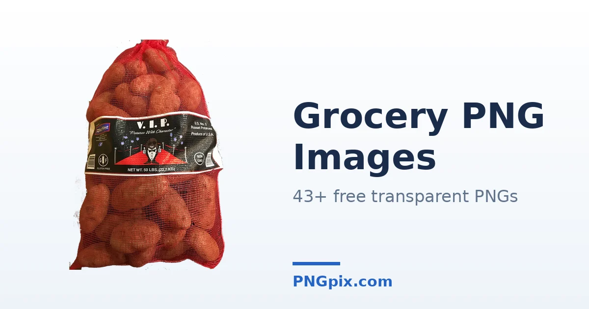 Grocery PNG images