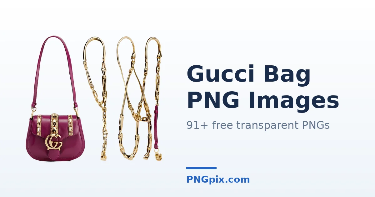 Gucci Bag PNG images