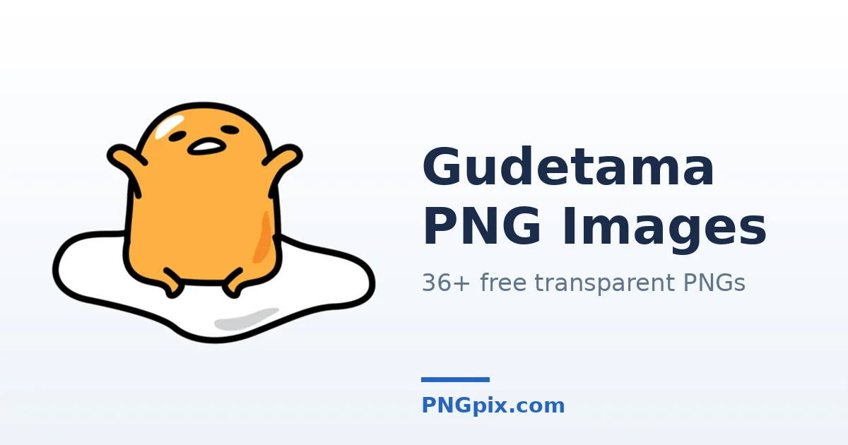 Gudetama PNG images