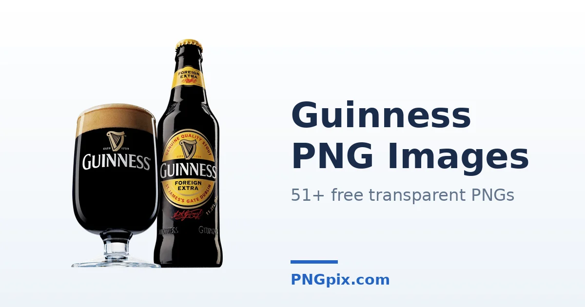 Guinness PNG images