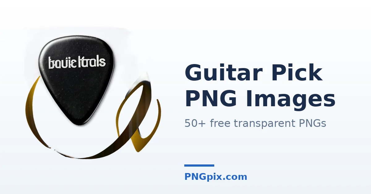 Guitar Pick PNG images