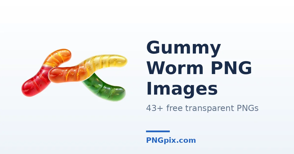 Gummy Worm PNG images