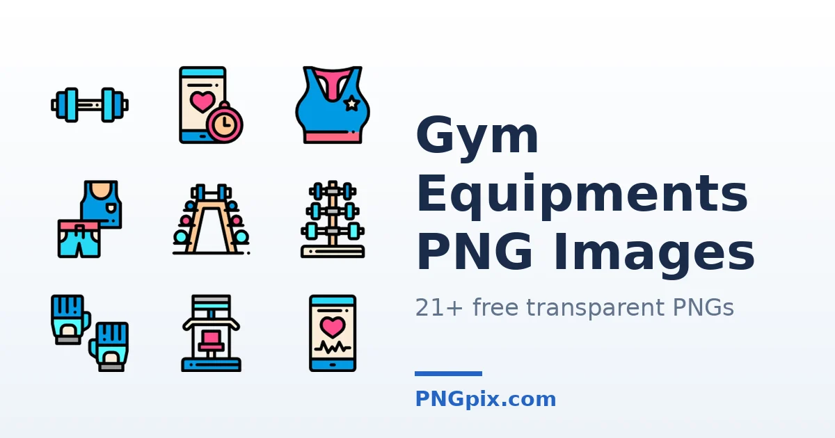 Gym Equipments PNG images