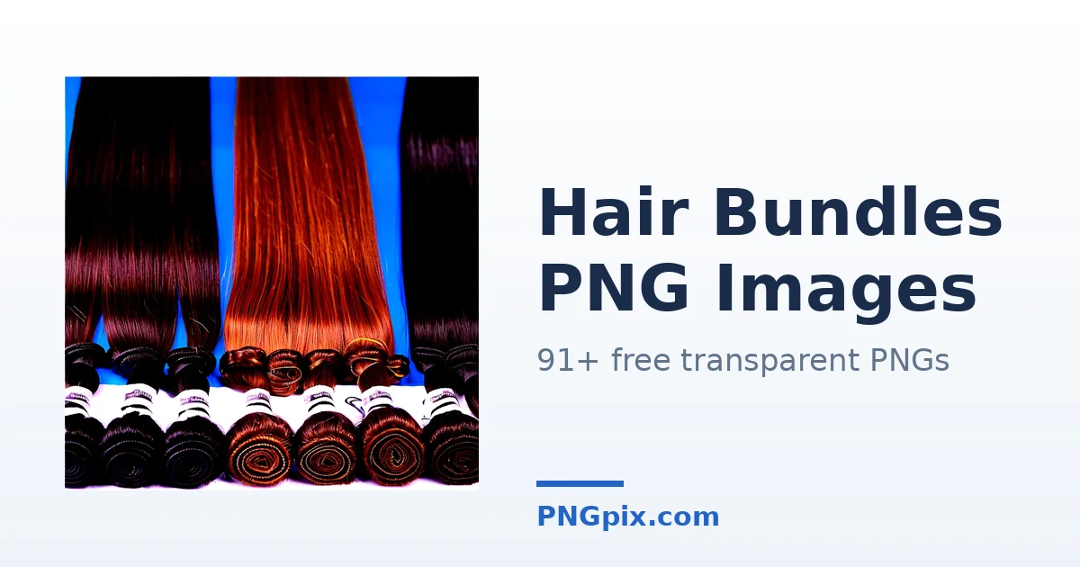 Hair Bundles PNG images