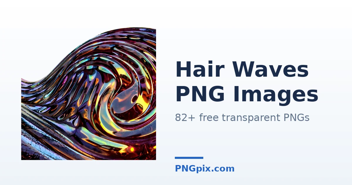 Hair Waves PNG images