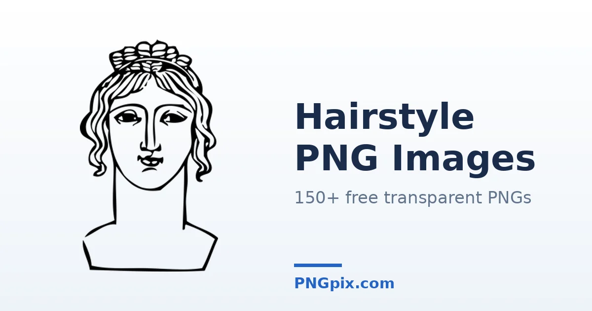 Hairstyle PNG images