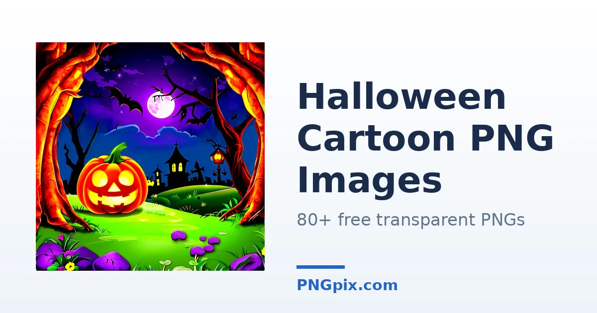 Halloween Cartoon PNG images