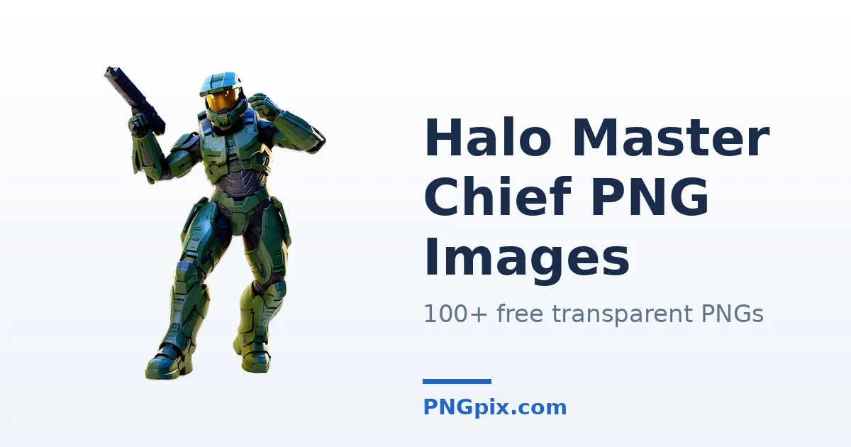 Halo Master Chief PNG images