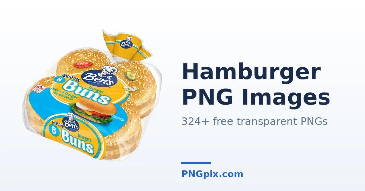 Hamburger PNG images