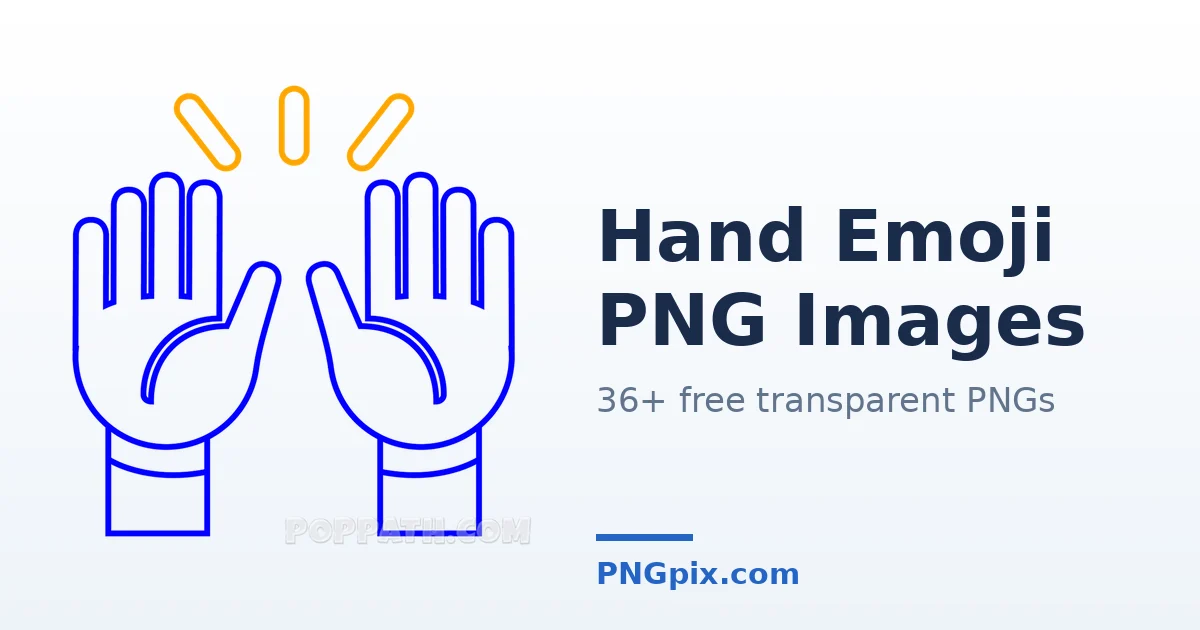 Hand Emoji PNG images