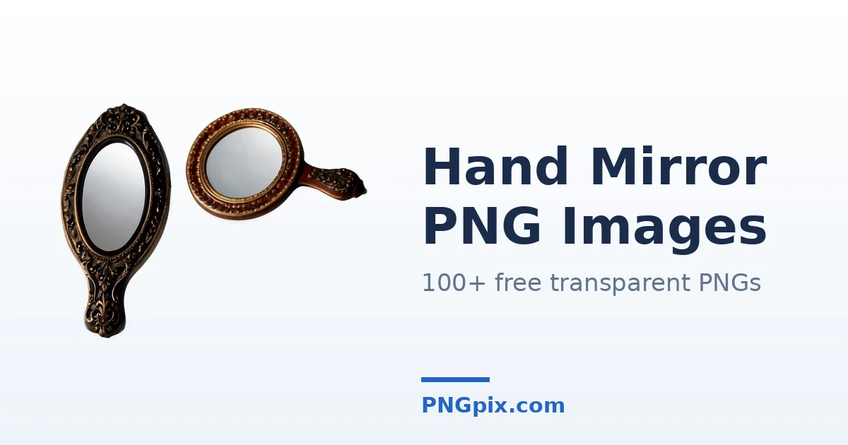 Hand Mirror PNG images