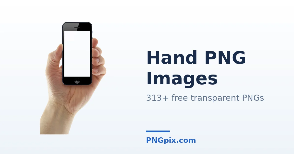 Hand PNG images