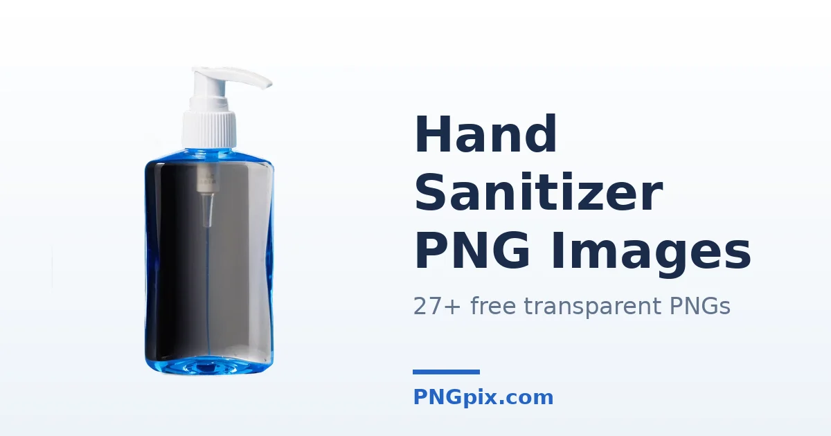 Hand Sanitizer PNG images