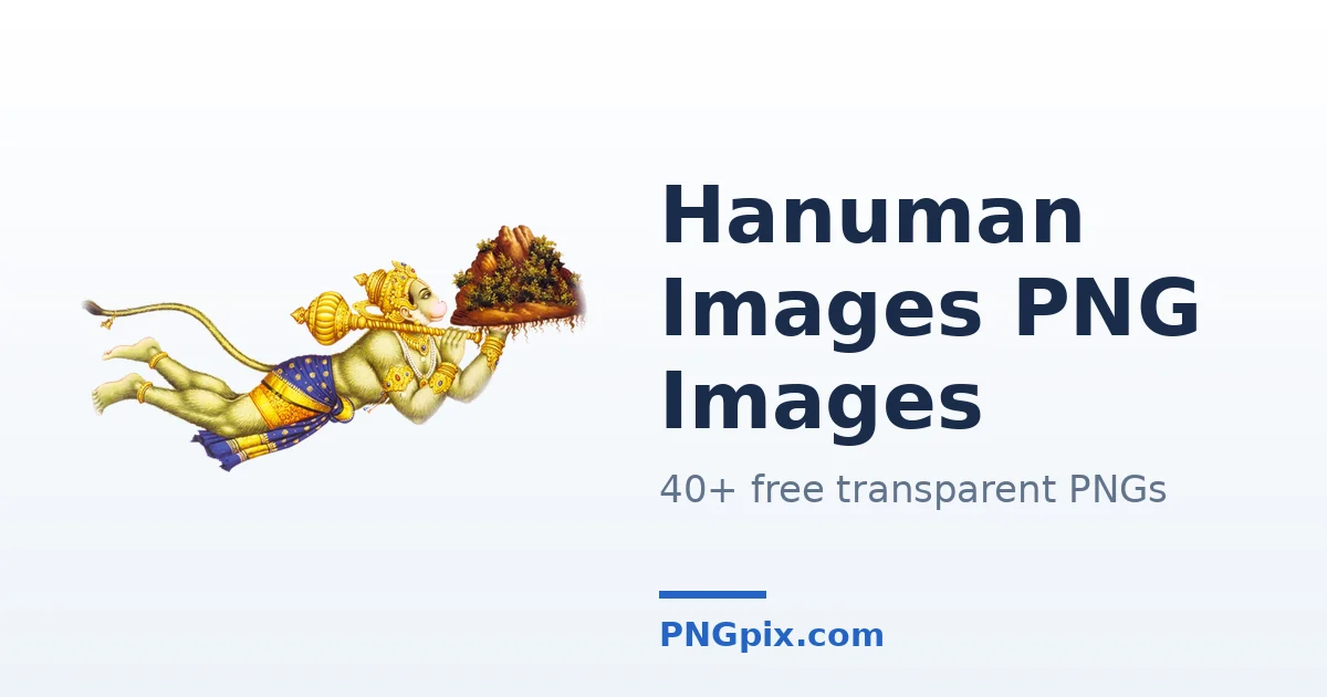 Hanuman Images PNG images