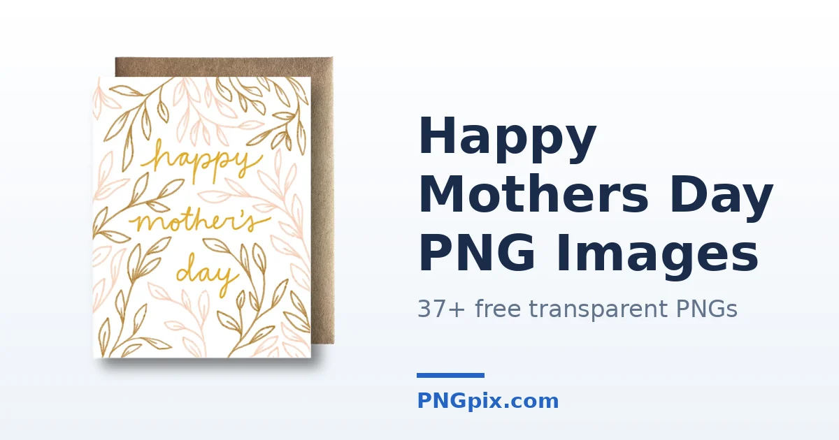 Happy Mothers Day PNG images