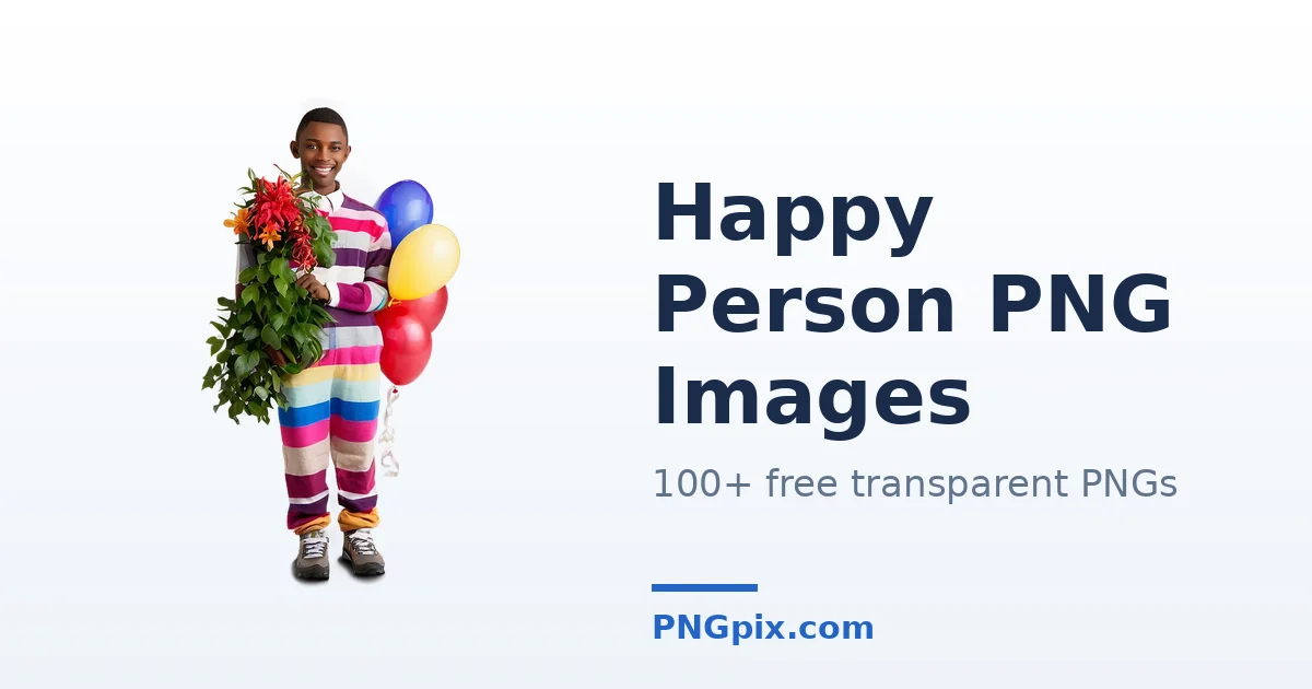 Happy Person PNG images