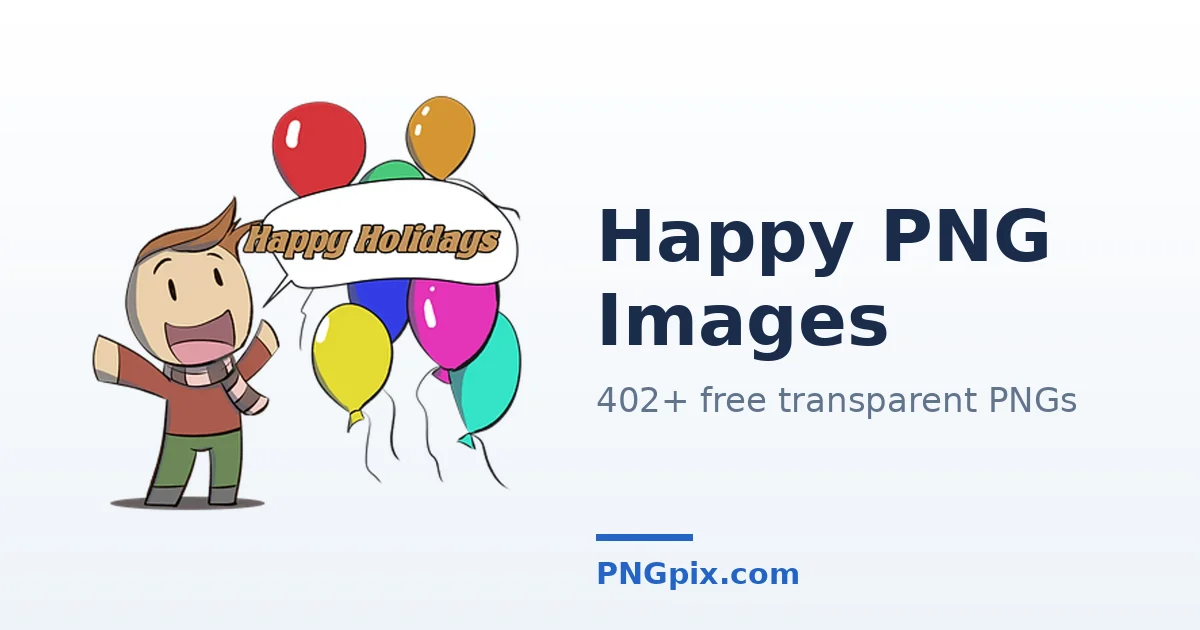 Happy PNG images