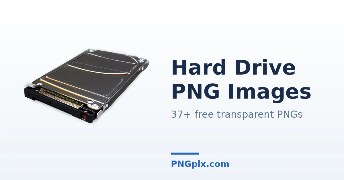 Hard Drive PNG images