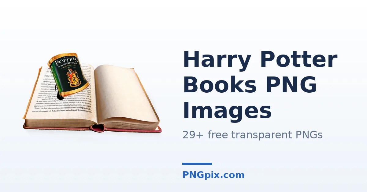Harry Potter Books PNG images