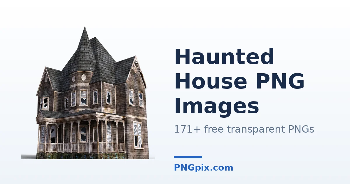 Haunted House PNG images