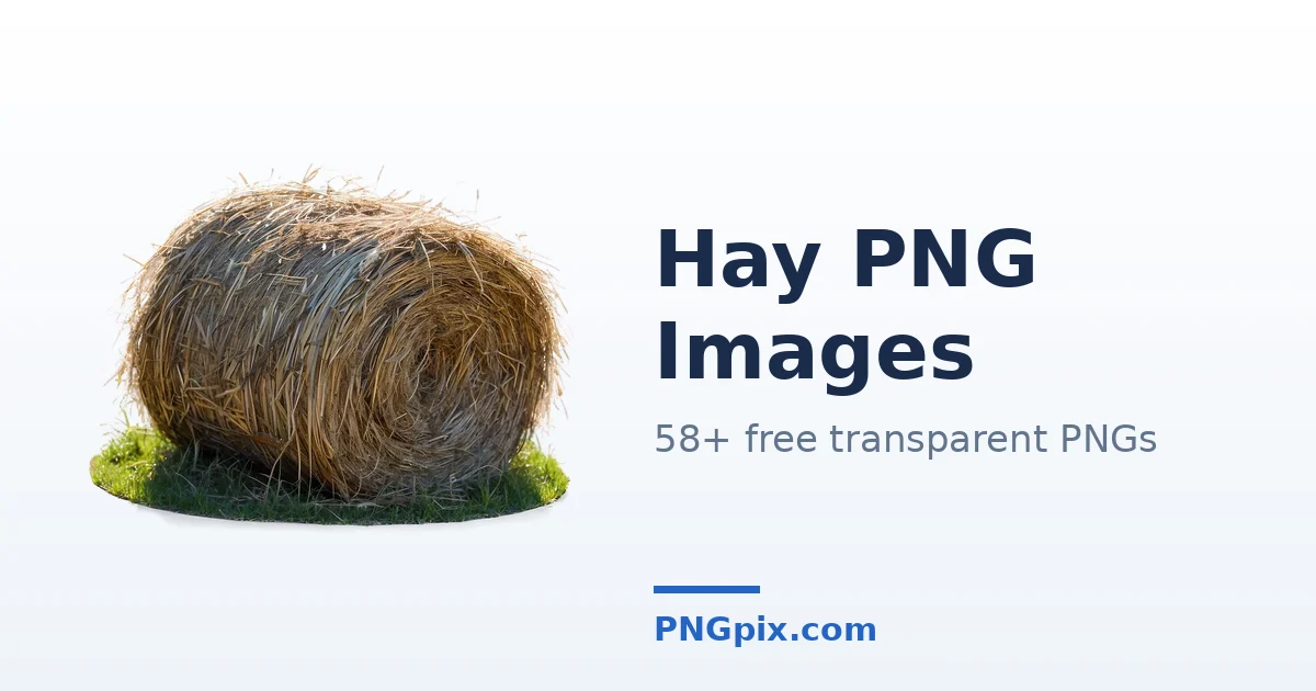 Hay PNG images