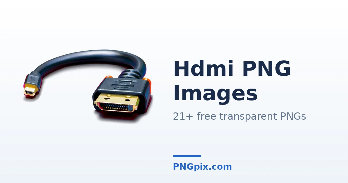 Hdmi PNG images