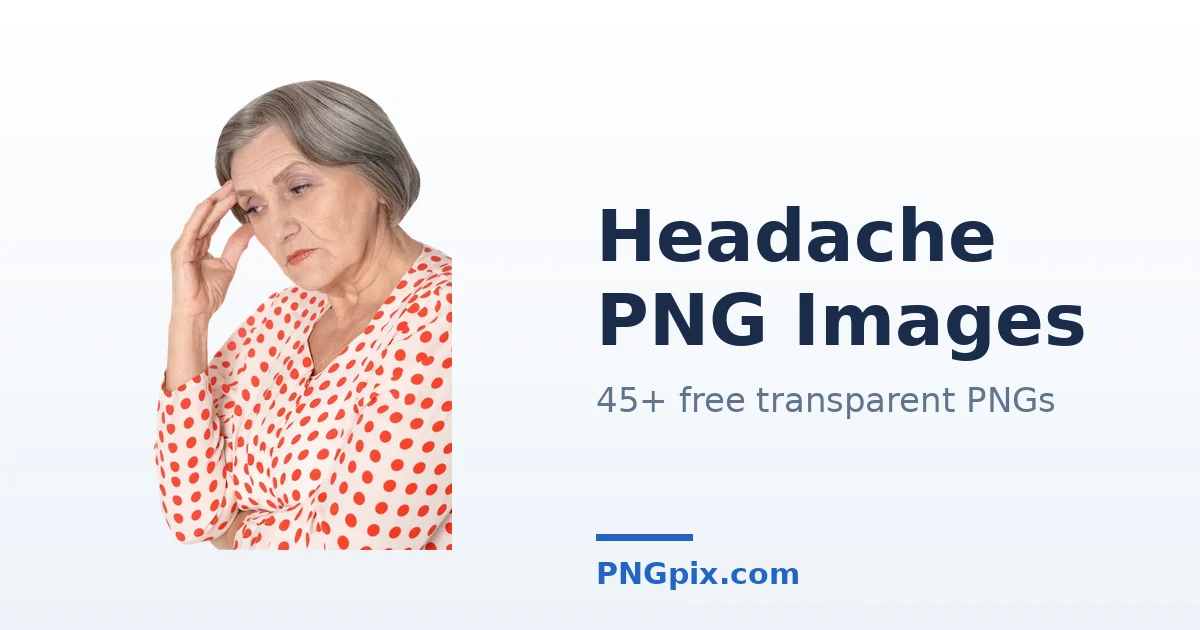 Headache PNG images